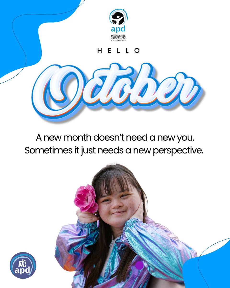 WC_APD's tweet photo. A new month doesn't need a new you. Sometimes it just needs a new perspective. The way we choose to see a situation can change how we experience it. Step into the month ahead with curiosity, openness &amp; possibility.

#personswithdisabilities #inclusion #miapd #newmindset #newmonth https://t.co/DD9EwDxpz3