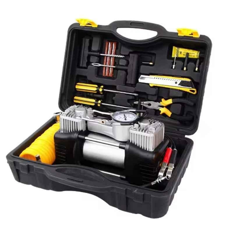 ethioshop123's tweet photo. Car Tire Inflator (With Tools)
🔗12V DC powered 
🔗የመኪና ጎማ መንፊያ ካምፕሬሠር 
🔗Dual-cylinder ("2 pistm")
🔗Emergency repair tools
🔗Pliers, screwdrivers
🔗Item Price: 17900 Birr
______________________________
☎️Call to Buy +251940446000 https://t.co/FWGVzPjt85