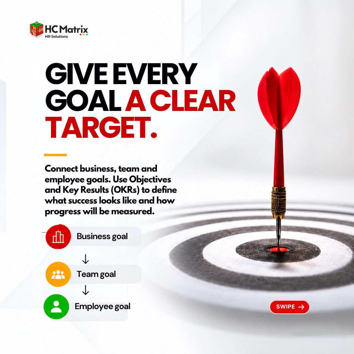 HCMatrix1's tweet photo. A performance review should not be the first time someone discovers what their work is meant to achieve. Clear goals and regular check-ins help teams see their contribution as work happens.

See how HCMatrix supports goal alignment. Book a demo. 
#PerformanceManagement https://t.co/som5wroEQF