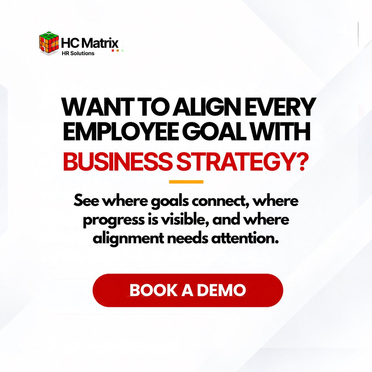 HCMatrix1's tweet photo. A performance review should not be the first time someone discovers what their work is meant to achieve. Clear goals and regular check-ins help teams see their contribution as work happens.

See how HCMatrix supports goal alignment. Book a demo. 
#PerformanceManagement https://t.co/som5wroEQF