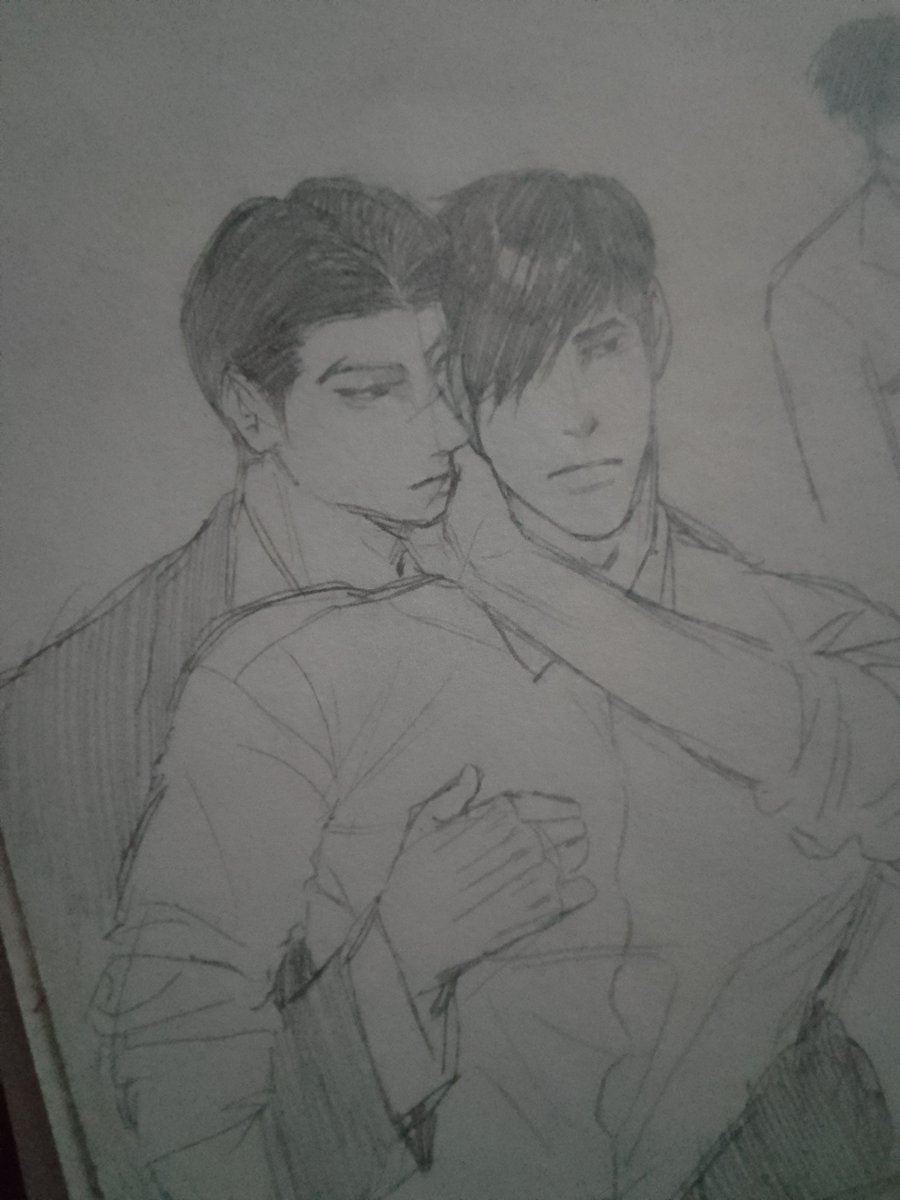F4khans's tweet photo. I draw too much about this ship🐶

#looksimship #jakesam #Kimseo https://t.co/8RjIyeJCq3