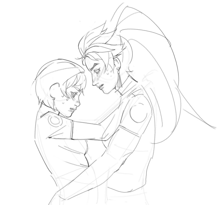 Franppucino's tweet photo. i was trying to draw #cosmicflare but it's lowkey feeling like that one yaoi meme cause of the side difference https://t.co/pWwxzpEjuz