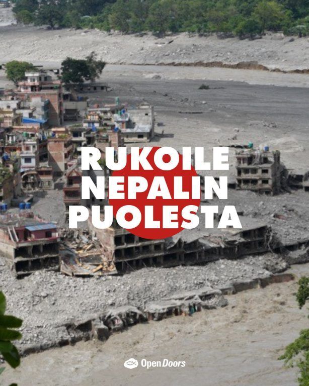 opendoorsfi's tweet photo. Nepalin kristityt tarvitsevat rukoustamme.
Rukoillaan suojelua, rohkeutta ja uskonnonvapautta. 🙏
https://t.co/oOMAou0buH
#Nepal #OpenDoors #rukous #uskonnonvapaus https://t.co/dCpm1OMT2n