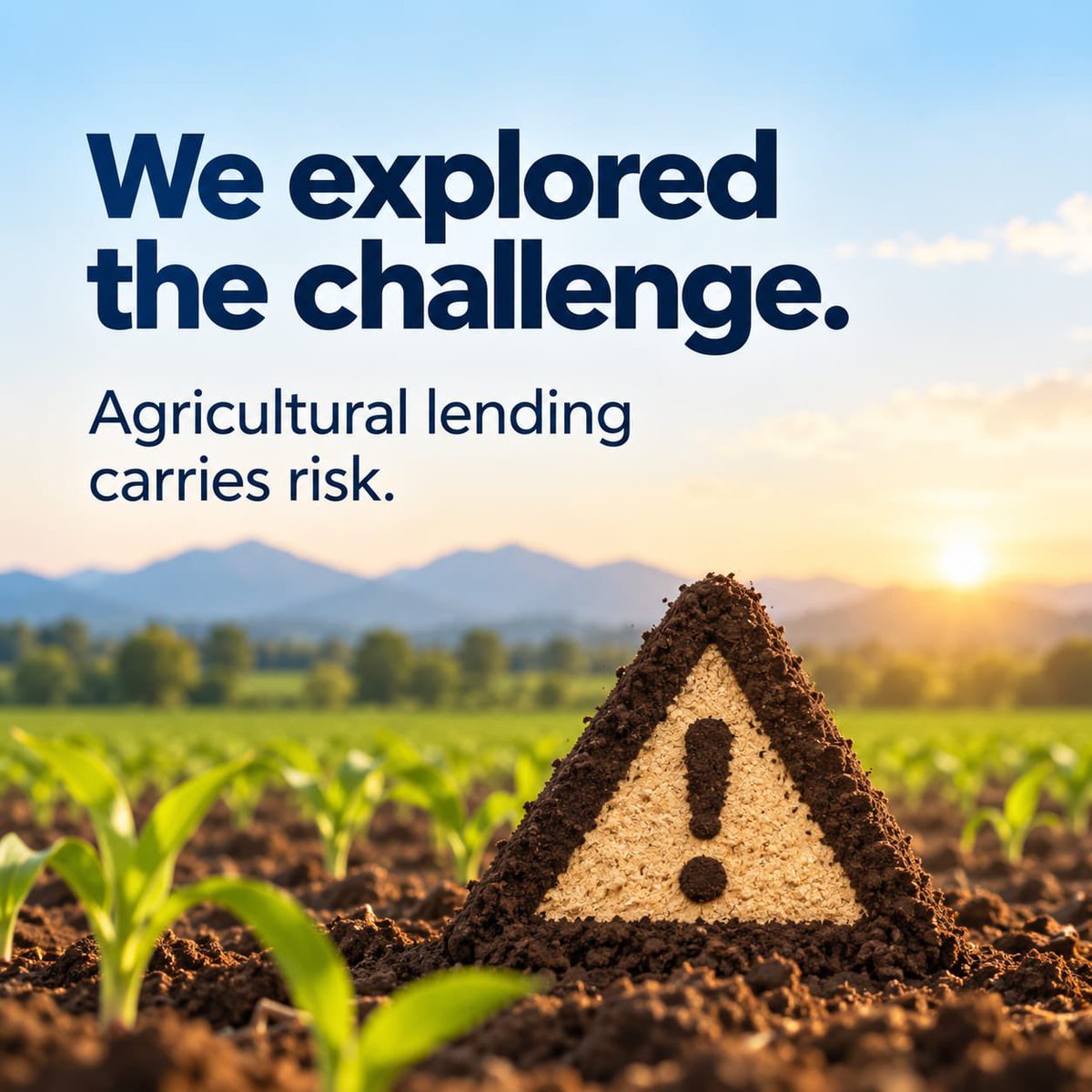 ACGSFNG's tweet photo. This month, we started a key conversation: We explored realities of agricultural lending, the role of guarantees, and how ACGSF provides guarantee support to eligible agricultural lending through participating financial institutions
#GrowWithACGSF https://t.co/pHUsfFV4nd