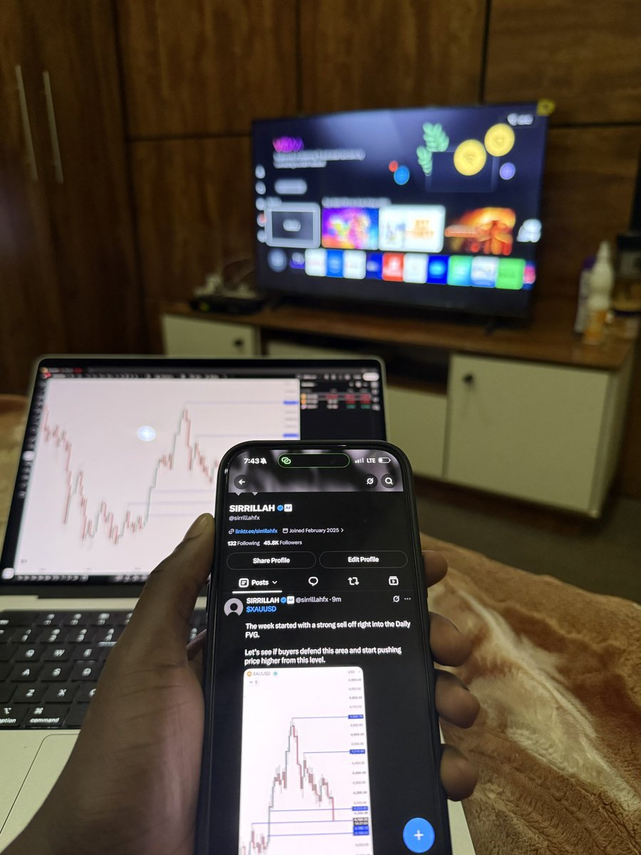 sirrillahfx's tweet photo. Be willing to start over when something clearly isn’t working.

GM traders ☀️ Let’s get it 🦅 https://t.co/CyiQhOf92o