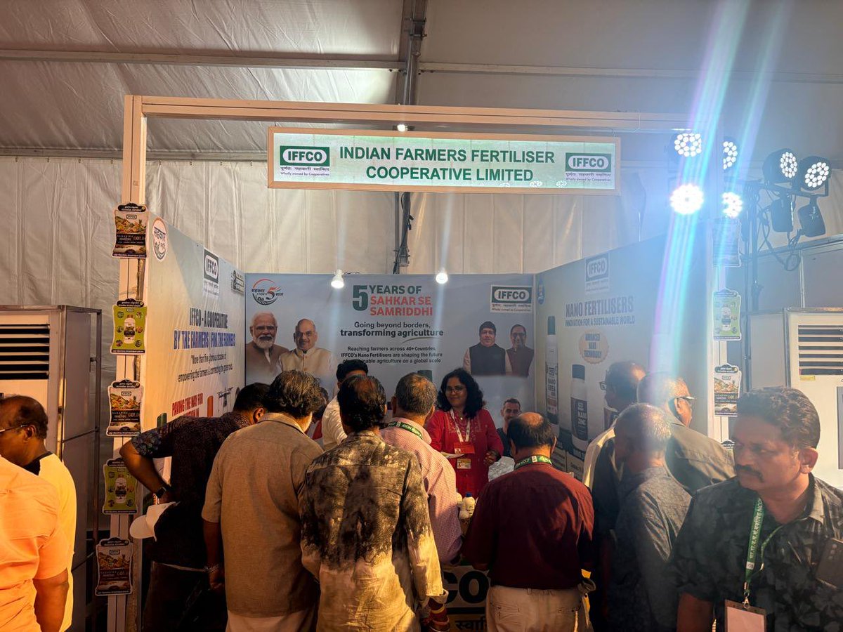 IFFCO_Coop's tweet photo. Our State Marketing Office @IFFCO_KERALA participated in the "Sahakar Se Samriddhi" Women Empowerment Programme organised by @NCCF_India in Kollam, Kerala, inaugurated by Hon’ble Union Home Minister &amp; Minister of Cooperation, Shri @AmitShah Ji.

#IFFCO #SahakarSeSamriddhi https://t.co/UIrQxR5Tid