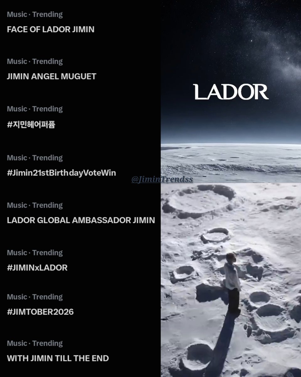 JiminTrendss's tweet photo. PARK JIMIN
FACE OF LADOR JIMIN
JIMIN ANGEL MUGUET 
LADOR GLOBAL AMBASSADOR JIMIN
JIMIN JIMIN
#JIMINxLADOR 
#지민헤어퍼퓸
#JIMIN https://t.co/Dzbd6e5oXG