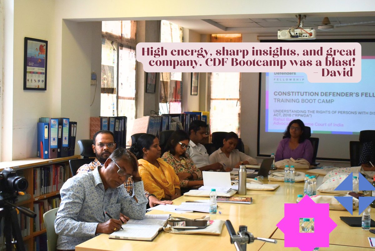 CLPRtrust's tweet photo. Here's a glimpse at what the Constitution Defender Fellowship Boot Camp Training looked like! 📸

Here's what some of our fellows had to say about their experience!

#CDFBootCamp #CLPR #ConstitutionDefenderFellowship #Learning #Growth https://t.co/5MFpgy8gBr