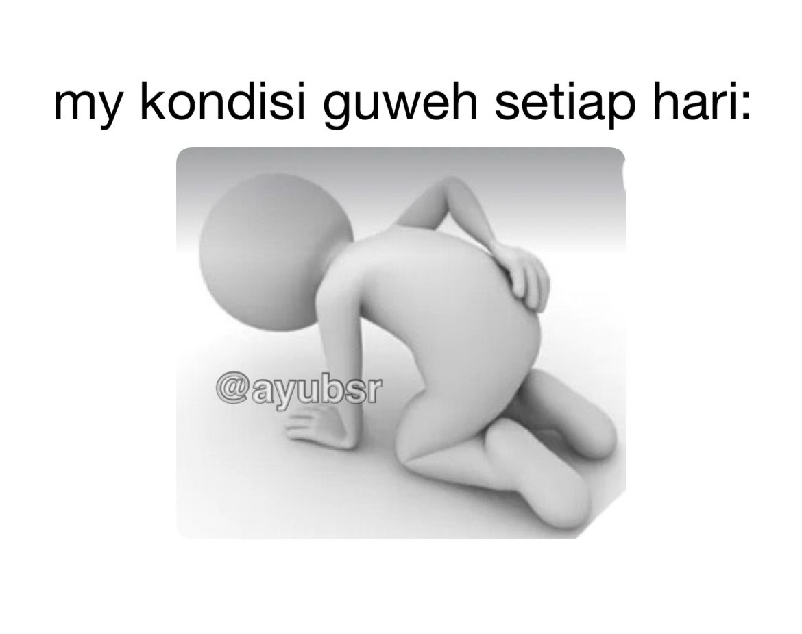 ayubsr's tweet photo. gerak dikit kretek-kretek https://t.co/VVSd8qqDHf