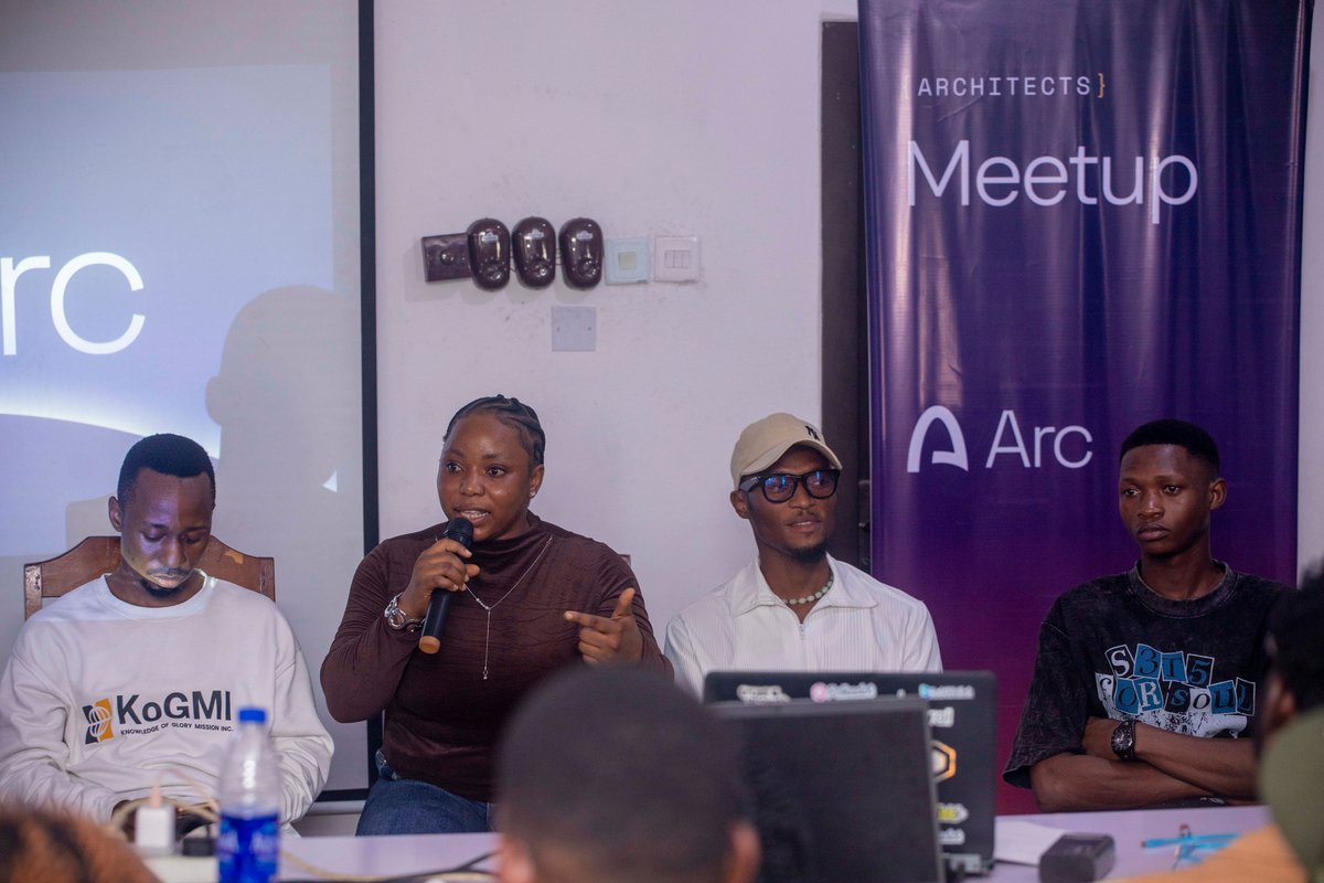 Iris_of_Defi's tweet photo. 𝐔𝐲𝐨, 𝐬𝐞𝐜𝐨𝐧𝐝 𝐦𝐞𝐞𝐭𝐮𝐩.

I've been to two @arc events in Uyo now. 

Both times I left with more than I came with, better questions, sharper thinking, and people I'll be building alongside for years.

That's the part nobody tells you about. You walk in expecting to learn about a blockchain and you walk out having met your people.

So if an Arc event happens anywhere near you, go. 

Genuinely. You don't have to be deep in crypto. You just have to be curious about where money and software are heading.

Now, what we actually talked about.

Saturday's panel was on the agentic economy. 

Most conversations about AI agents and money stay abstract. 

Agents will pay each other. Machines will transact. 

It sounds like something happening somewhere else, to someone else.

I kept coming back to a simpler question while we talked: who does this actually help first?

My answer is the same one I've had since I started building. It helps people whose money is losing value while they sleep.

Here's what I mean. If you live somewhere with a stable currency, an agent managing your money saves you time. Useful, but not urgent. If you live here, where what you saved in January buys less in December, it's not about convenience. You're not trying to be efficient. You're trying to stop losing.

That's why I build @oink_AI. You send a message. It holds your savings in dollars on Arc, locked until a date you choose. No seed phrase. No exchange. No new vocabulary to learn.

The agent part isn't decoration. It's the only reason someone who has never touched crypto can use it at all.

The honest part.

We're not finished. Email sign-up works but isn't live yet. And there's still no clean way to take money back out into naira, because no naira stablecoin exists.

Circle has one for South Africa. One for Brazil. One for Mexico. Nothing for us. That's the gap I want closed more than anything else on my roadmap, and it isn't something I can code my way around.

What I took from the room.

The technology is further along than the access. Arc launched with everything working. Agents can hold money, set limits, pay each other, settle in under a second. That part is done.

What's missing is the door. Getting ordinary people in, and getting their money back out in the currency they actually spend.

That's the work. Not more infrastructure. Just the last mile.

Thank you @TechyDom, @JerryOjumah and @bobbilee  for putting it together, and to everyone who showed up and asked questions.

Still building. 💙💙
