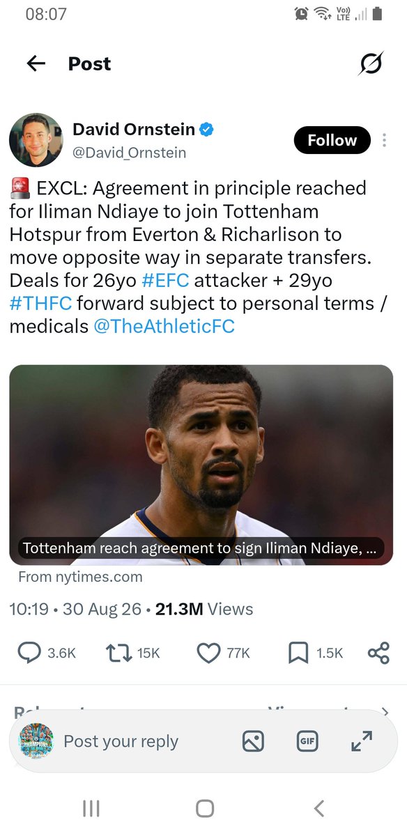 mickyh05's tweet photo. Seems very reliable
@David_Ornstein https://t.co/DqpHXcFlw4