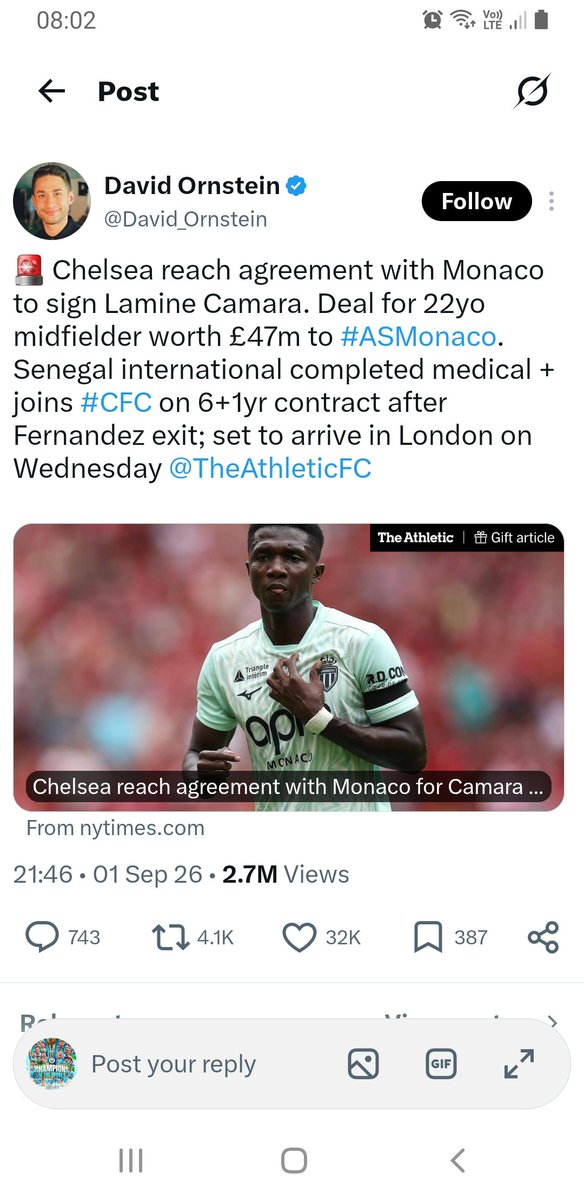 mickyh05's tweet photo. Seems very reliable
@David_Ornstein https://t.co/DqpHXcFlw4
