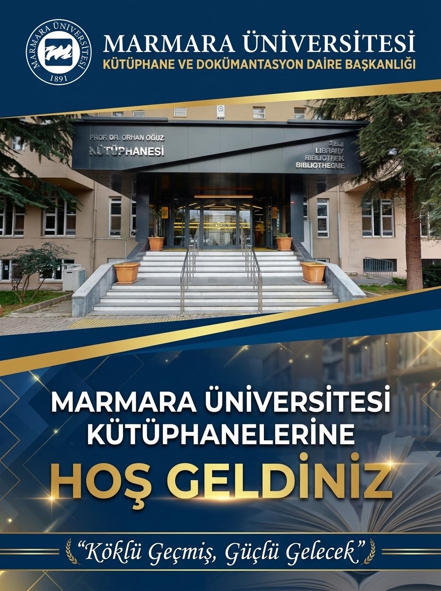 MarmaraLibrary's tweet photo. Marmara Üniversitesi Kütüphanelerine hoş geldiniz… https://t.co/eR7Ev44bs0