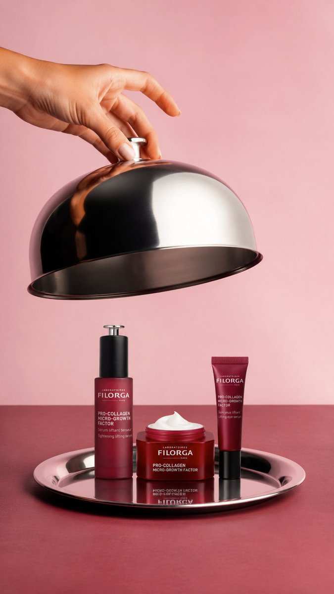 FilorgaSA's tweet photo. The new FILORGA PRO-COLLAGEN MICRO-GROWTH FACTOR range harnesses Micro-Growth Factor technology to target visible signs of ageing, helping improve the appearance of firmness, elasticity and skin density. https://t.co/RvStDHs2gw