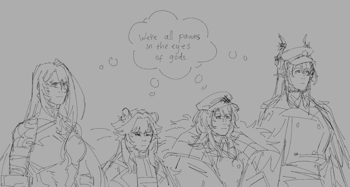 corvusparallax's tweet photo. (AU,👁‍🗨🐱💄🎼) stuff that doesnt warrant its own post https://t.co/bfM9zLnsQd