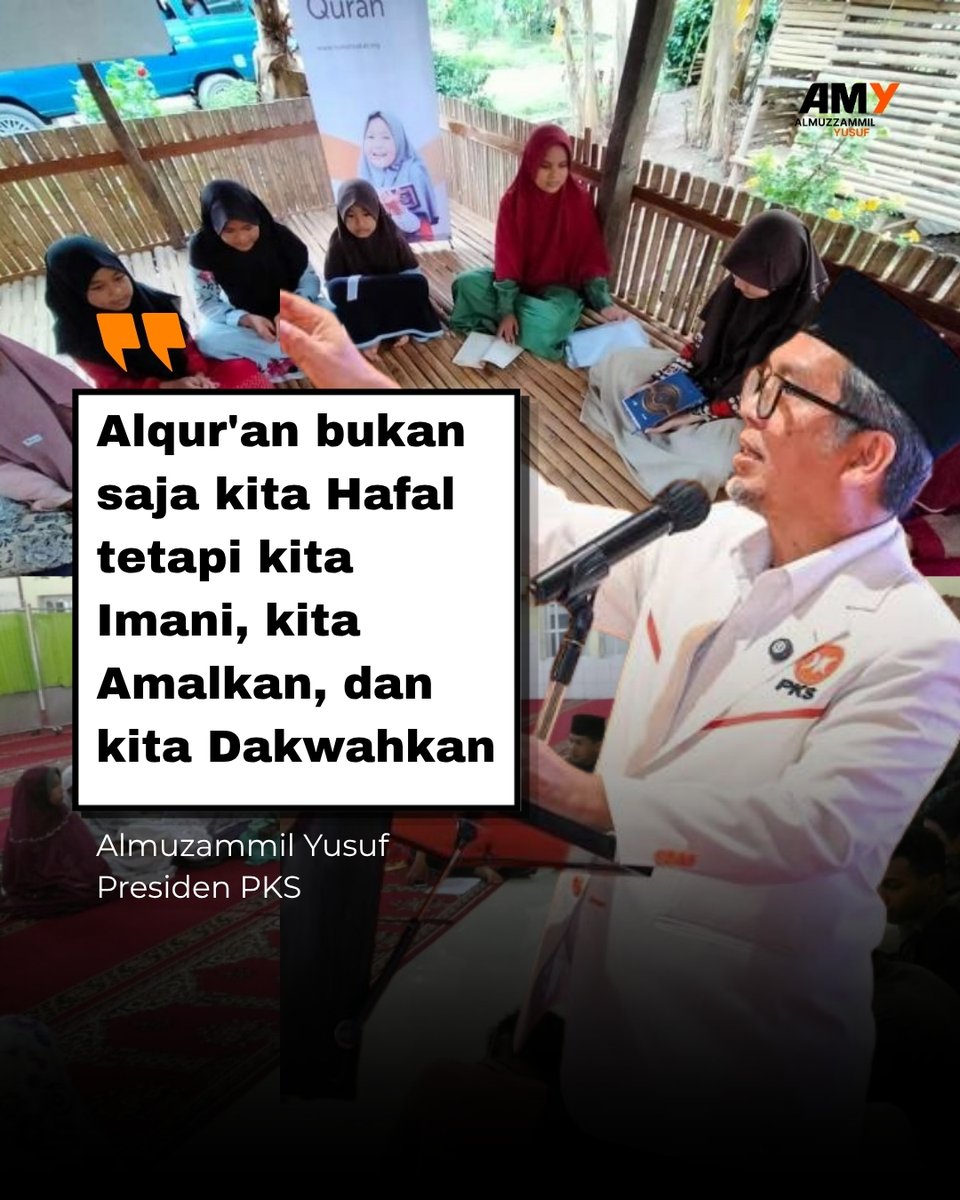 yahyaamfm's tweet photo. Pesan AMY Presiden PKS, semoga setiap ayat yang kita hafal membawa perubahan dalam diri

#pks #AMY #presidenpks https://t.co/xBlqNGFUYi