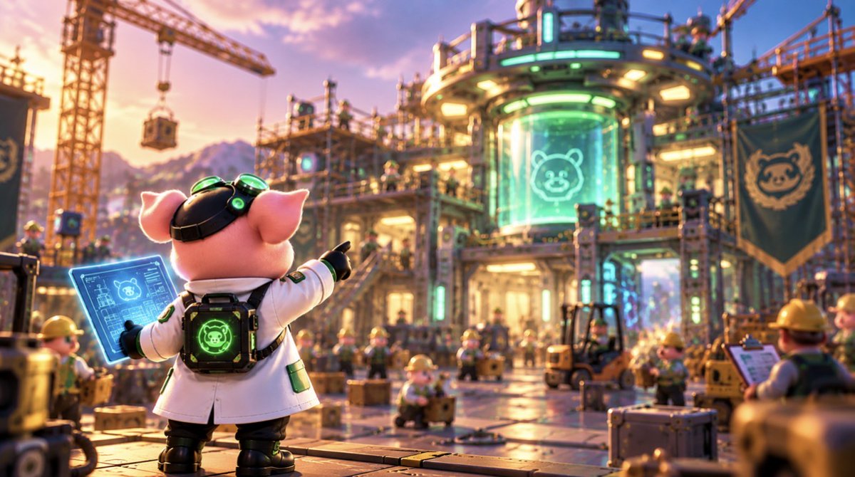 PigoLabs's tweet photo. 🧪 Pigo Lab is taking shape.

Behind the scenes, Pigo and the team are working hard to bring the Lab to life. 🐷⚙️

The work has started. The vision is getting real.

Something BIG is coming. 👀
Stay close. More soon. #PigoLab #pLAB https://t.co/9CZtoZHIqf