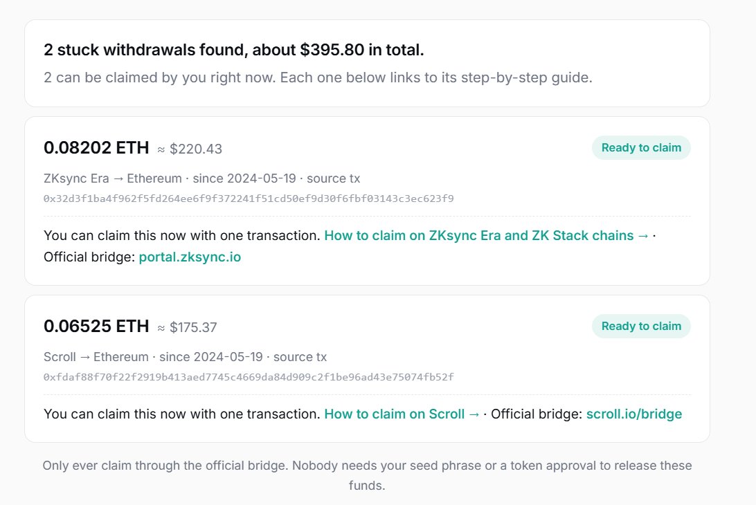 kriptogelisim's tweet photo. Kullanmadığım ağlarda unuttuğum 400$ değerinde $ETH 'yi claim ettim.

Siz de cüzdanlarınızı kontrol edebilirsiniz.

Site: https://t.co/P9y5e0fiaL 

Cüzdan bağlamadan, adresinizi yazıp aratın tüm ağları kontrol edip köprülerde stuck kalmış bakiyeleri vs gösterip nasıl claim edeceğinizi söylüyor.

500 Bin'den fazla adres 135 Milyon$'dan fazla para duruyor öyle.