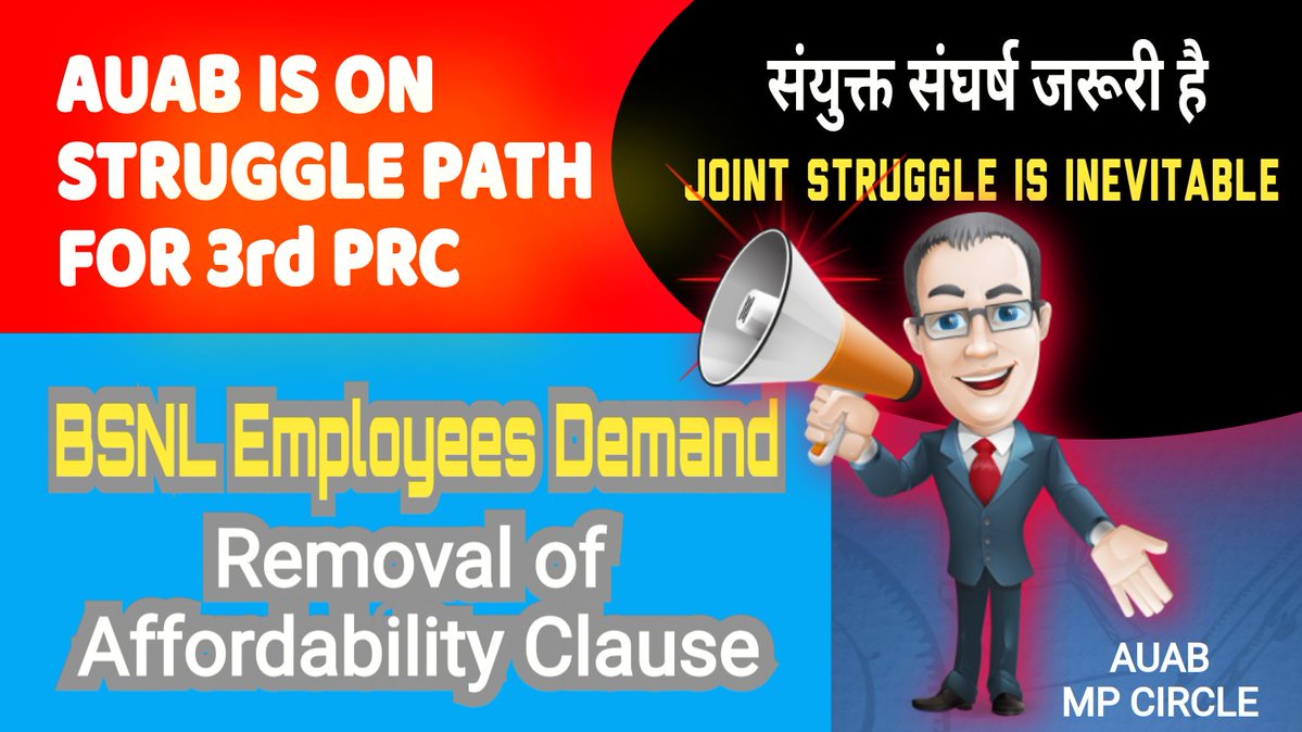 PRAKASH_BSNLEU's tweet photo. #Remove_Affordability_Clause
#3RdPRC_BSNL
#BSNL
#AUAB
@PMOIndia @JM_Scindia @PemmasaniOnX @DoT_India
@hinge_gane1199
@bsnleuchq
@sneachq https://t.co/byV2c5zWeN