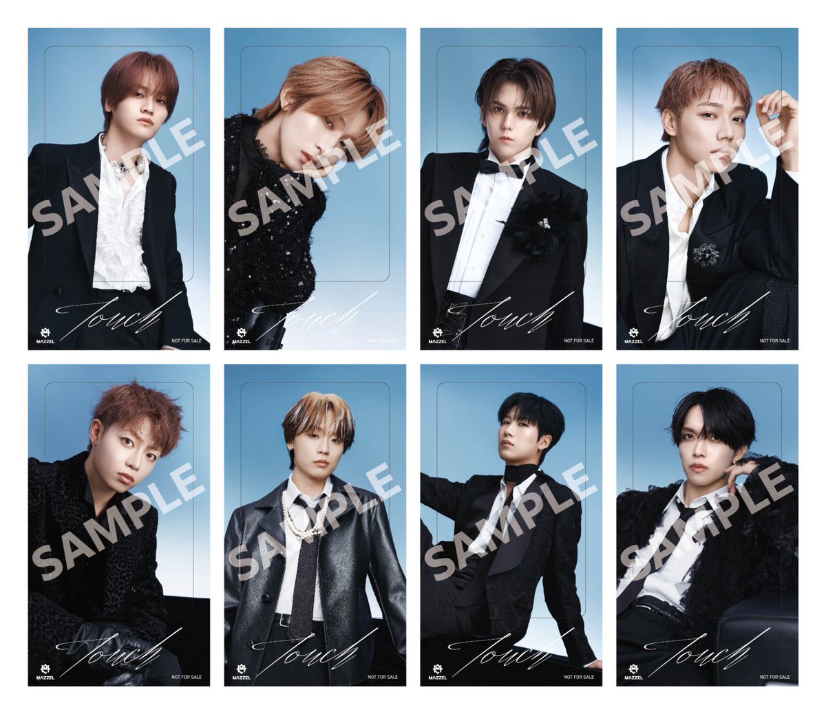 UM_STORE_JP's tweet photo. 【#MAZZEL】
10/21(水)発売💿
5th Single『Touch』
購入特典絵柄決定📢

🎁先着特典
ICカードステッカー（全8種よりランダム1種）

詳細＆ご予約はこちら🔗
https://t.co/oxj9IEQM26

#MAZZEL_Touch https://t.co/58JCxNBCqV