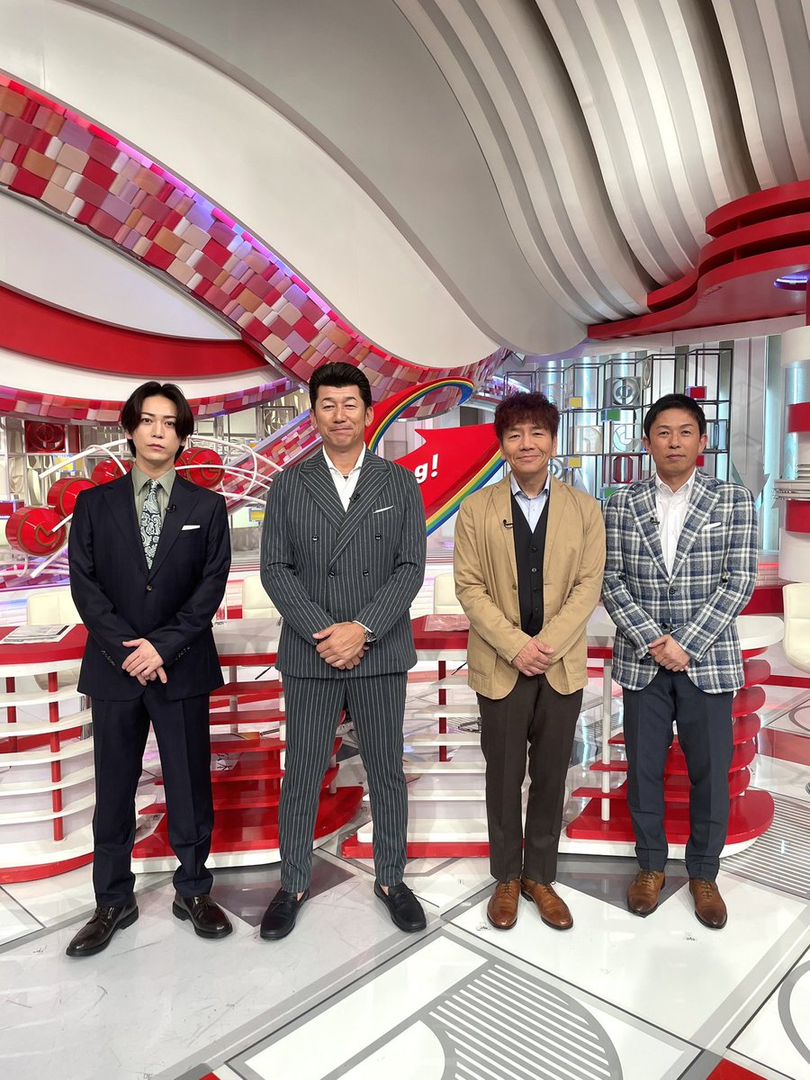 Going_SN's tweet photo. 9月27日OA

#Going!に #三浦大輔 さんが生出演！⚾️

「番長STAR解説」では
三浦さんが #DeNA #宮﨑敏郎 選手の
打撃のスゴさを解説🔥

さらに「#競馬GⅠ 予想対決 」🏇では･･･
惜しくも的中ならず
今後の予想対決にも注目です！

@K_KAMEofficial  @Kame_staff https://t.co/81ZziIZbVa