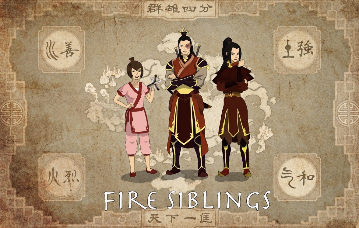 peakmann1e's tweet photo. I thought Ursa and Ozai only had two kids, so who’s this random girl? https://t.co/MQYLGbv8W0