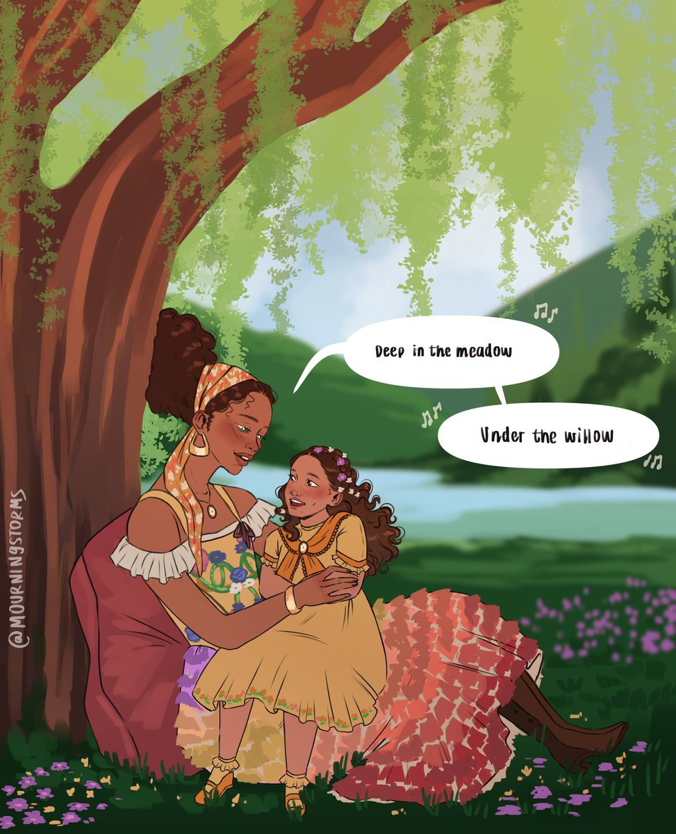 mourningstorms's tweet photo. Deep in the meadow... 🎼🌼
Lucy Gray and her mama &amp; Maude Ivory. Maude Ivory and Lenore Dove 🩷
#sotr #tbosas #thg https://t.co/WgBg6j2o3Z