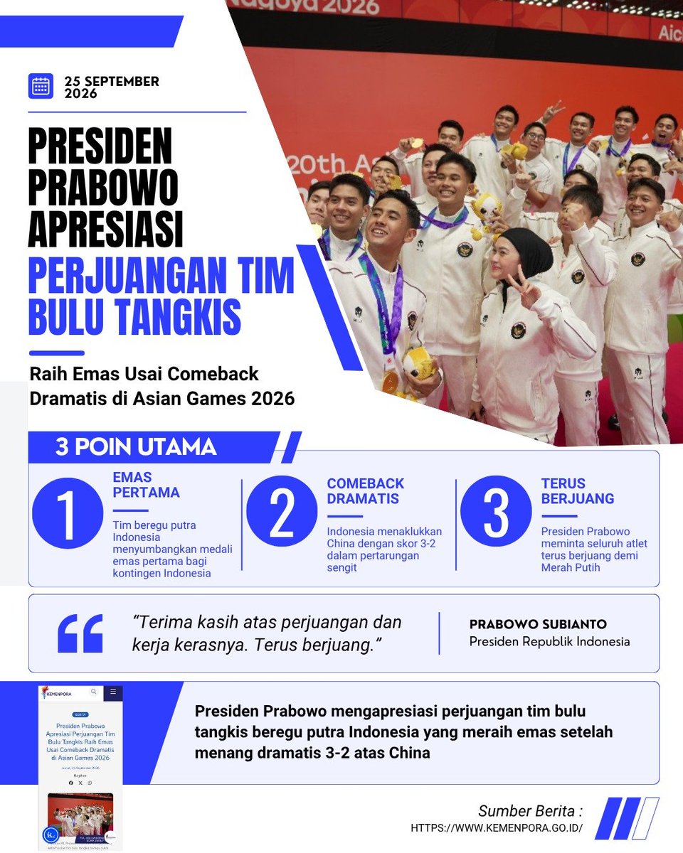 Iwaan150's tweet photo. Prioritas kerja yang nyata dan tahapan terencana adalah prasyarat mutlak. Tanpa hal tersebut, regulasi hanya menjadi wacana tanpa efek.

Fokus Menjawab Masalah https://t.co/HMLszeQPq9