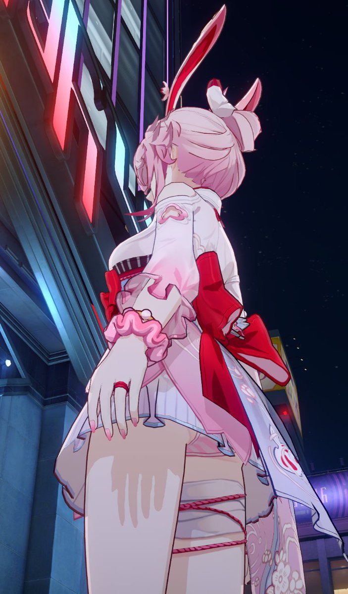 HYRULETHOT's tweet photo. https://t.co/5blIDD6Ih1

Call me a Perv' if you want !
But for once on a Skin , they didn't put a SHORT !!

Yes, I'm talking about Evanescia ! 💕
My baby girl is so pretty and Hoyo make it even better ✨️💕

God, she's beautiful. And I have a reason to put my camera down now.
Even if it's fucking hard to see 💕