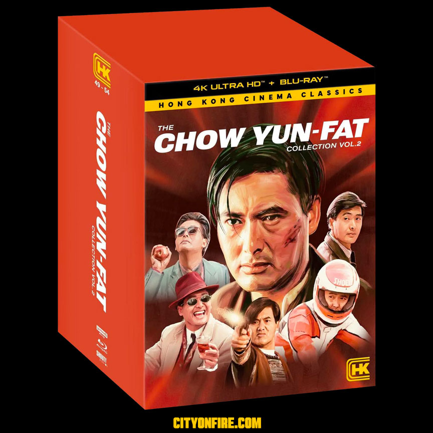 CityOnFireNews's tweet photo. Your collection just got a whole lot FATTER! ‘Chow Yun-fat Collection Vol. 2’ arriving on 4K Ultra HD later this year

Read more: https://t.co/XTLpUmbW5J  

#ChowYunFat #4kUltraHD #UHD #4KUHD #physicalmedia #physicalmediaforever

Visit City on Fire (https://t.co/6R8bQ6lGK9) for Asian and martial arts film news, reviews and 4K Ultra HD and Blu-ray releases. #CityOnFire

Visit The Goodie Emporium (https://t.co/YcKzdiDqmY) if you're on the hunt for import 4K Ultra HD and Blu-ray movies. #goodieemporium