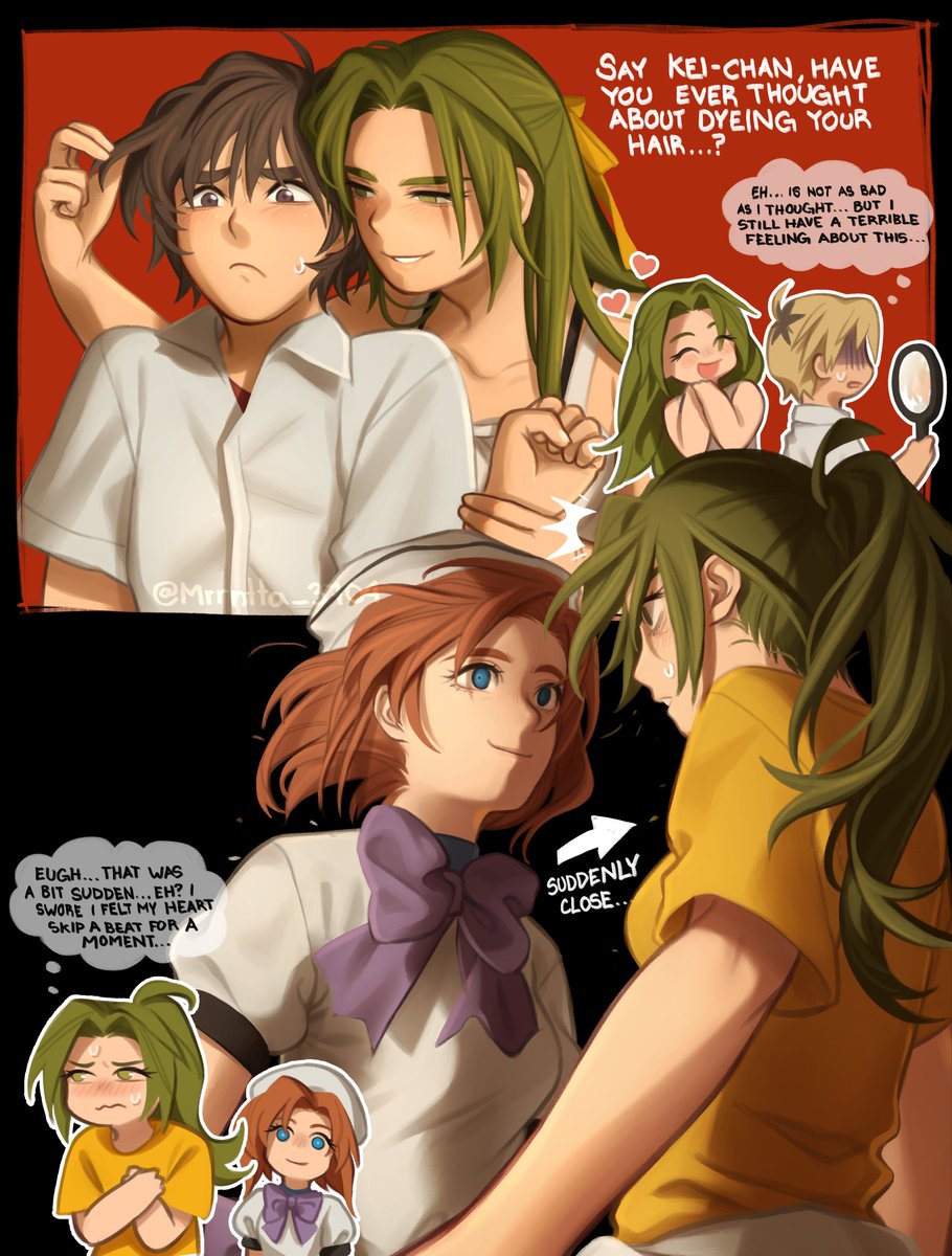 Mrntta_3704's tweet photo. A little bit OOC, but its okay💆
#ひぐらしFA #higurashi https://t.co/lFCCqVqLOO