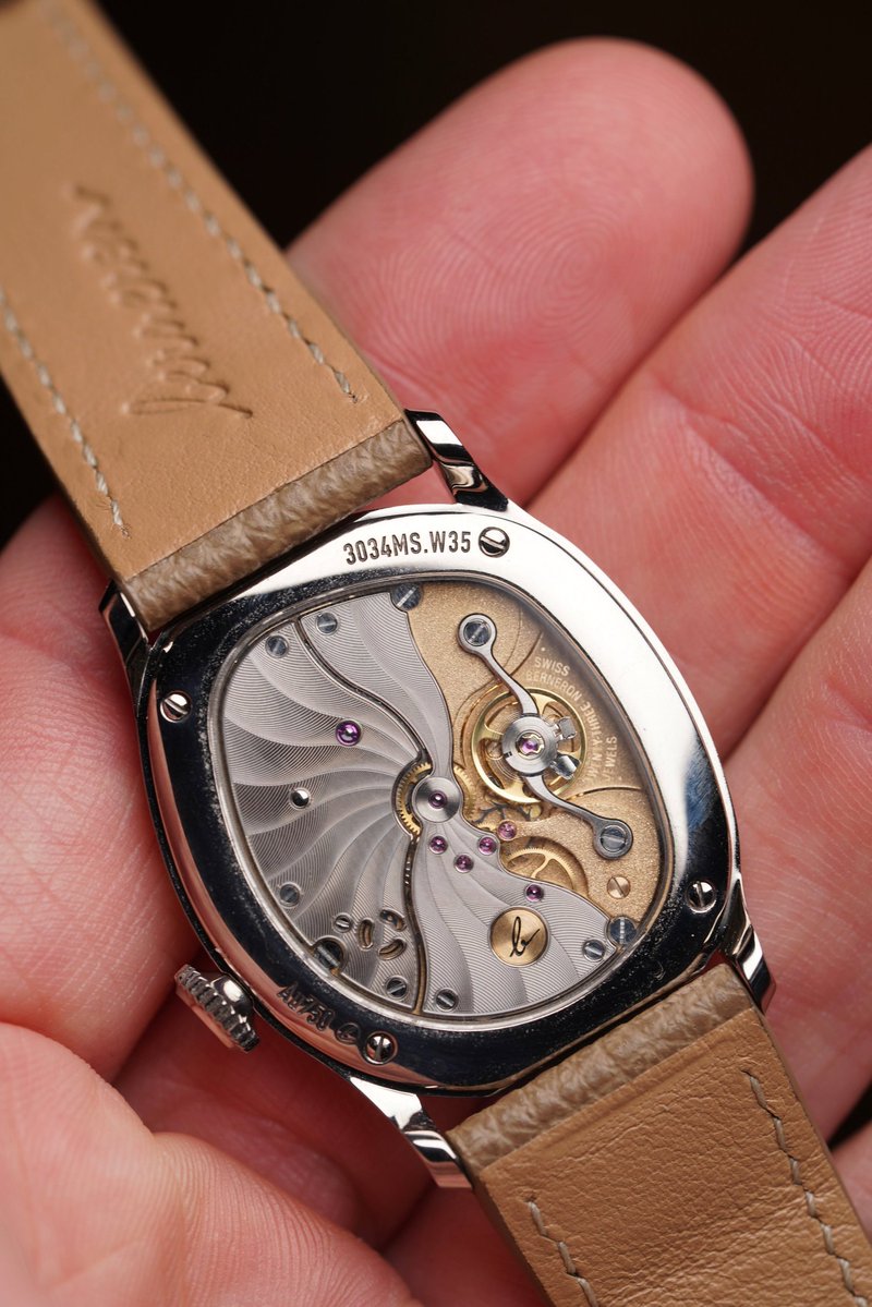 4AAAAart's tweet photo. The Berneron Mirage 34 "Viridian" Chrysoprase Stone Dial* https://t.co/Svr46HtHzS
