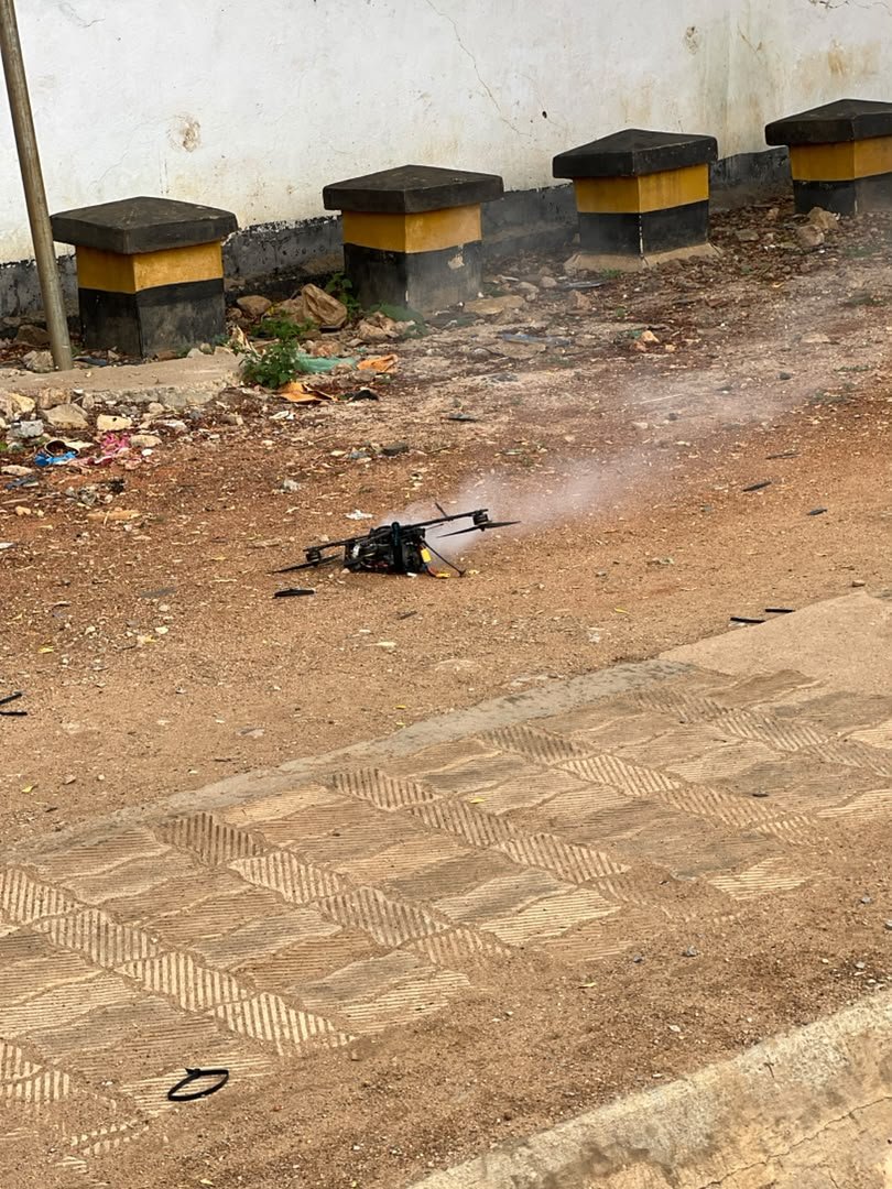 ismail_ething's tweet photo. Explosive drones.  Attached here is one of the downed drones being used by the terrorist groups. 2/2 https://t.co/kXe2ZOPFkw
