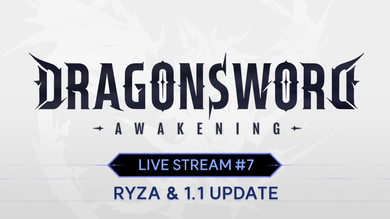 DSAwakening's tweet photo. 📺 1.1 Update Live Stream

🗓️ Oct 1, 11:00 AM KST (Sep 30, 7PM PT / 10PM ET)
🎙️ PD JYJ · PM Hooon
⏱️ ~1 hour

▸ New hero [Ryza] showcase
▸ Hunt new difficulty
▸ Training Grounds system
▸ New costumes & changes
▸ 1.1 update schedule
▸ Viewer Q&A

English real-time subtitles provided (experimental).

🎬 YouTube · Steam Broadcast

#DragonSwordAwakening