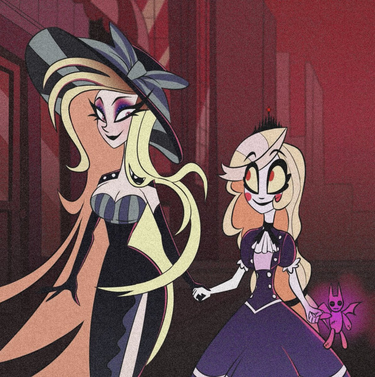 ellle__v's tweet photo. Some news! I made 3 episodes 35-50 seconds, one completely voiced. I wanna post 2 episodes per week, so now I'm trying to finish it. 
So, I don't wanna wait: first 2 episodes release on YouTube this FRIDAY, October 2❗️
#HazbinHotel #HazbinHotelCharlie #hazbinhotellilith https://t.co/PNvVoGs1vb