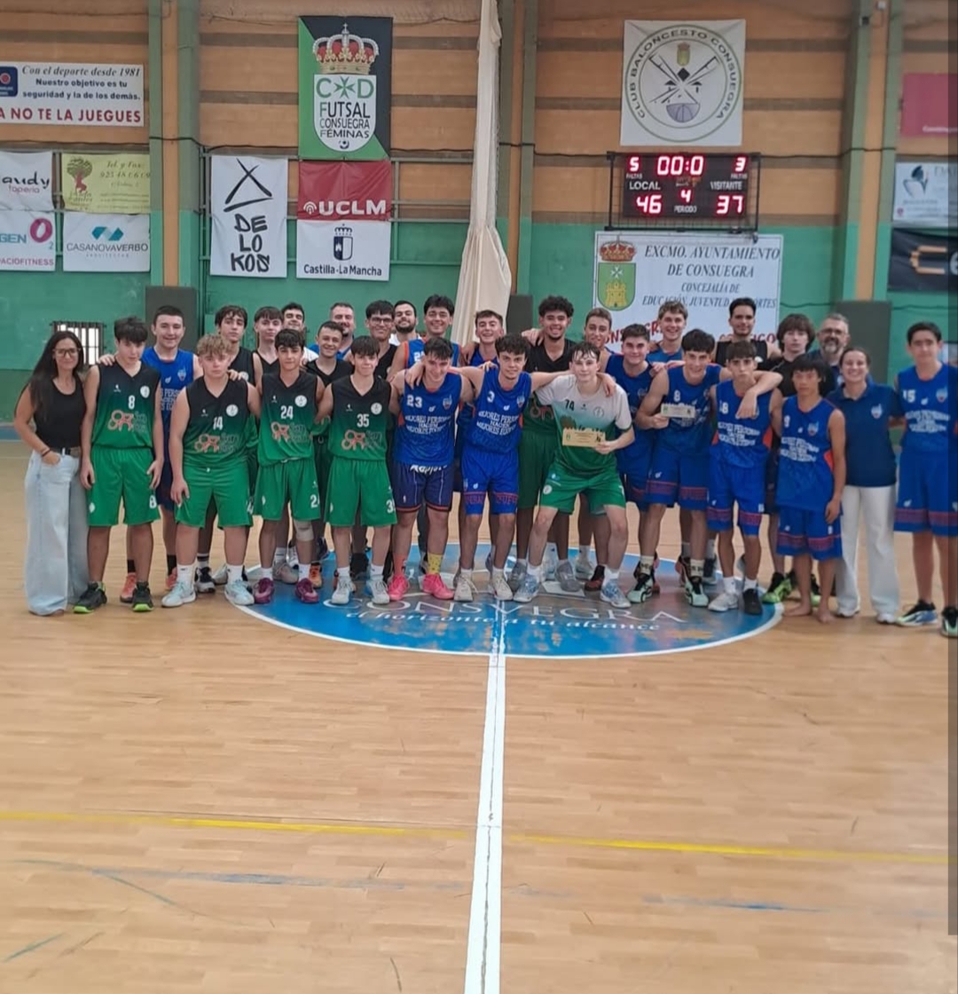 AytoConsuegra's tweet photo. 🗓️ Sábado 19 de septiembre 2026

🏀 BALONCESTO. Torneo de Ferias. Entrega de trofeos 🏆

Junior Masculino
⛹️ CB CONSUEGRA 🆚 C.B LA FÁBRICA DE VALORES

 Senior Masculino.
⛹️ CB CONSUEGRA 🆚 CB VILLA DE DON FADRIQUE

👏 Enhorabuena 
@cbconsuegra ℹ️ https://t.co/rrA9gHWAu4