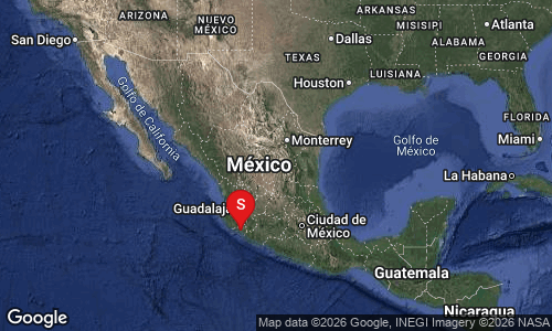 SismologicoMX's tweet photo. Preliminar: SISMO Magnitud 5.1 Loc  14 km al NORTE de CD DE ARMERIA, COL 28/09/26 01:22:00 Lat 19.06 Lon -103.95 Pf 10 km https://t.co/2GJF224r6L