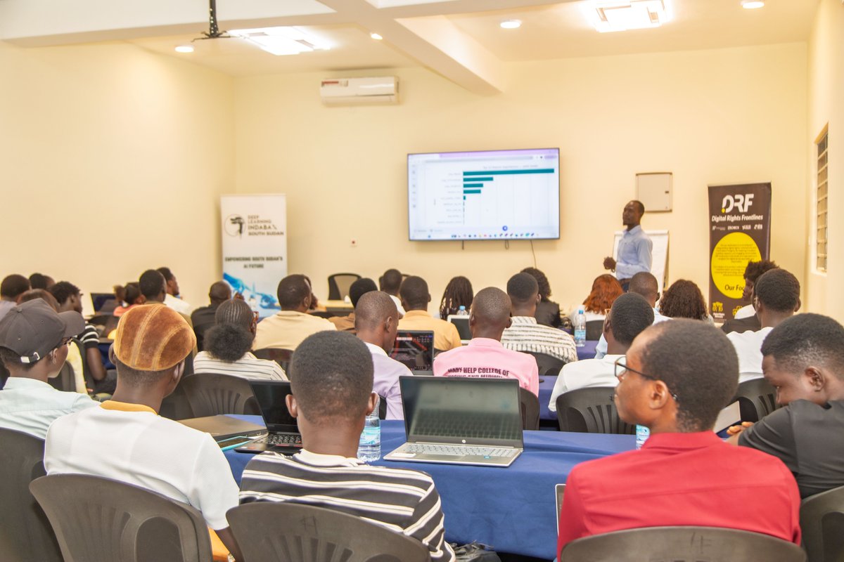 drfcrew's tweet photo. Ahead of IndabaX South Sudan 2026, 46 young people came together for a hands-on machine learning workshop focused on turning concepts into practical skills.

#DigitalRights #IndabaXSouthSudan #DigitalSkills https://t.co/gEgLnBWgK3