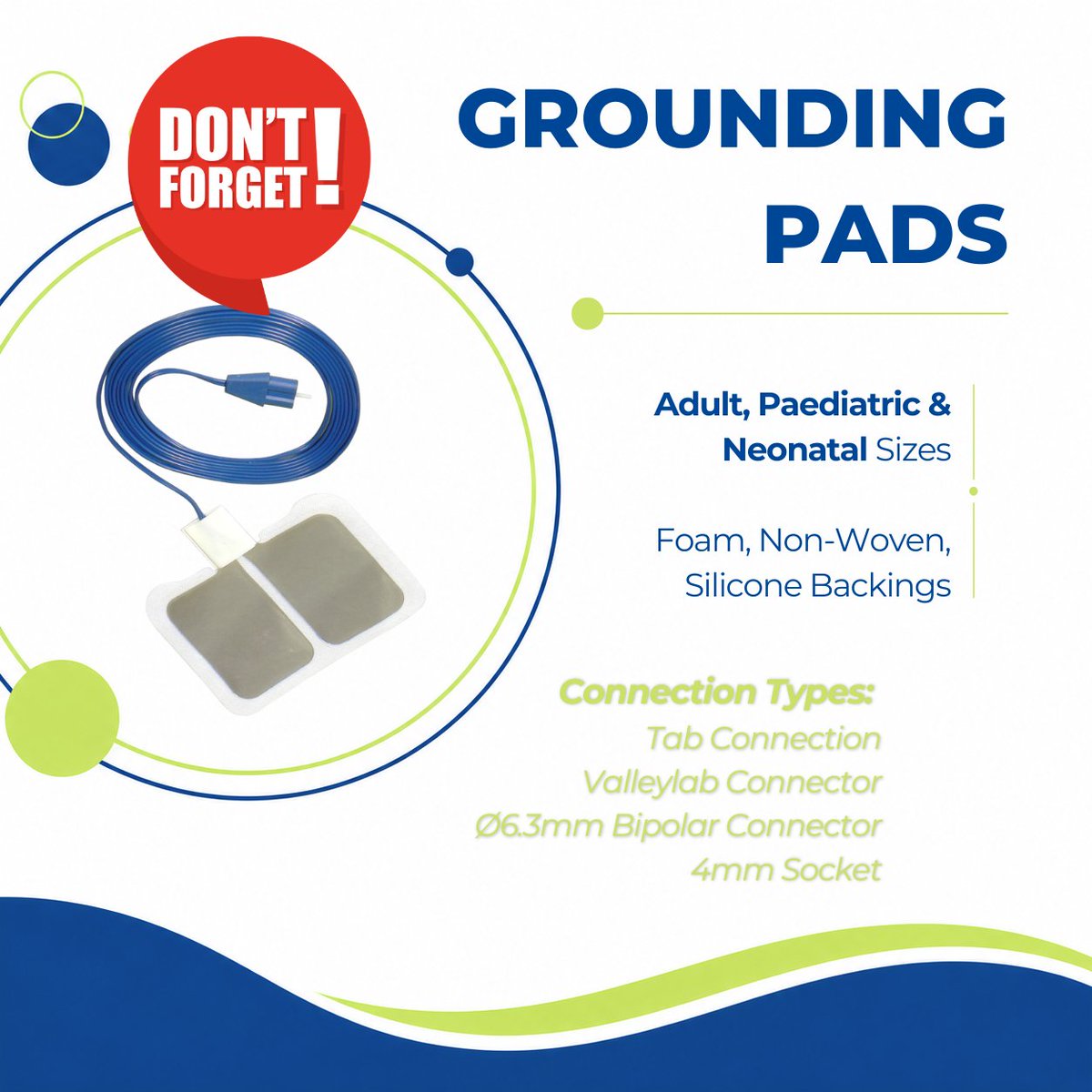 JuddMedical's tweet photo. Forceps? Check. Grounding pad? Check. ⚡
Discover our range of Single-Use &amp; Reusable Monopolar Forceps, with options for different procedural needs.
While you’re stocking up, don’t forget to complete the circuit with our Grounding Pads!
📞 01527 559010
#electrosurgery #healthcare https://t.co/ZcTRwZ1ep1