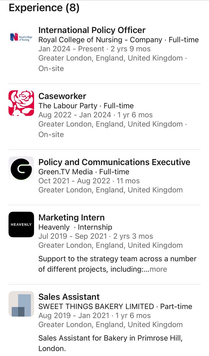 Sorelle_Arduino's tweet photo. Jimmy Burnham (he/him), son of Andy, has had a bit of help from daddy on his way to becoming International Policy Officer for the Royal College of Nursing
First an internship in Dad’s mayoral office, then a full time job with Labour MP Helen Hayes

Nothing like a bit of nepotism https://t.co/ptMCKzEjYD