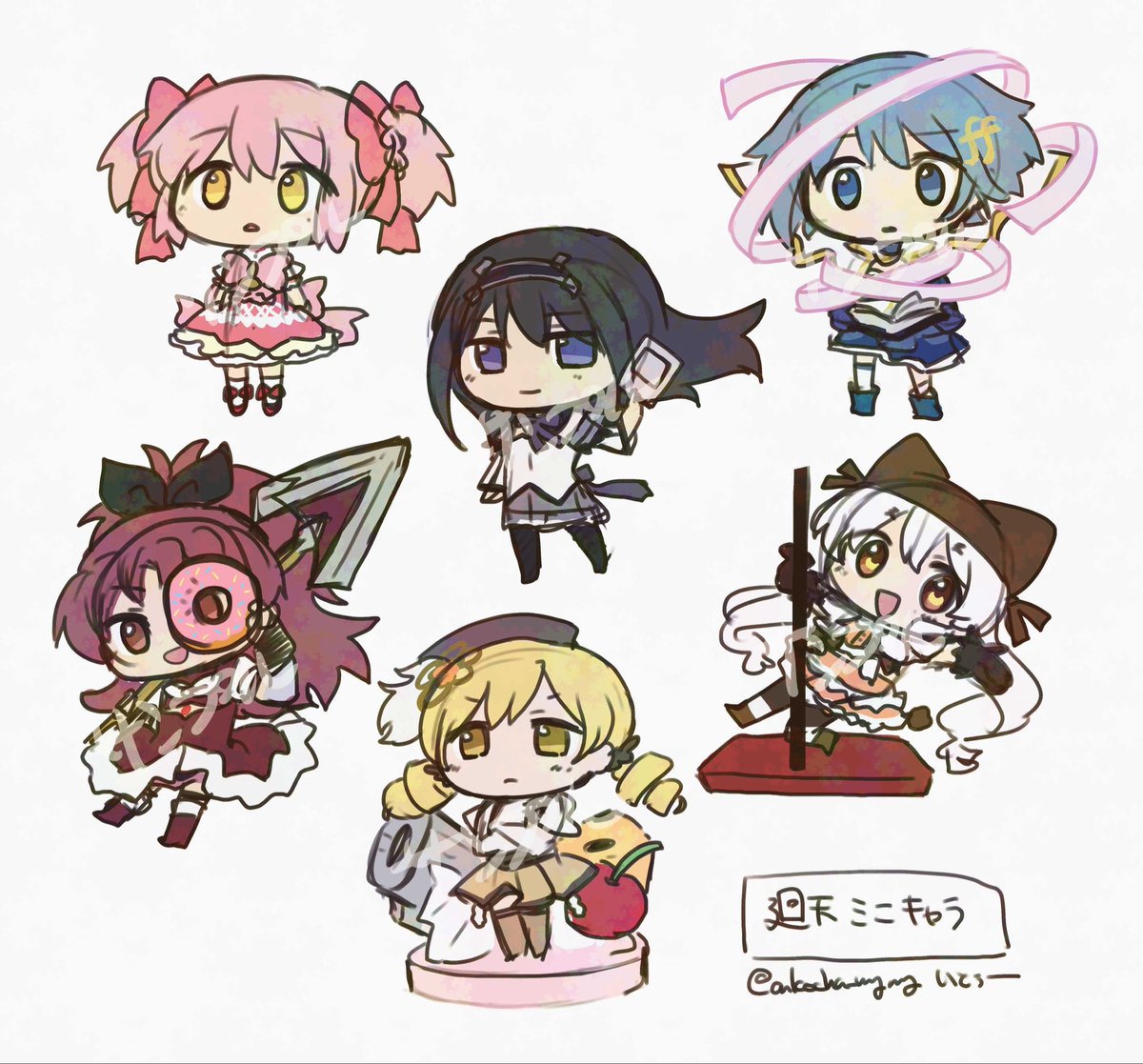 ankocha_mgmg's tweet photo. ミニミニ廻天魔法少女ズ https://t.co/dBmVdSF4s3