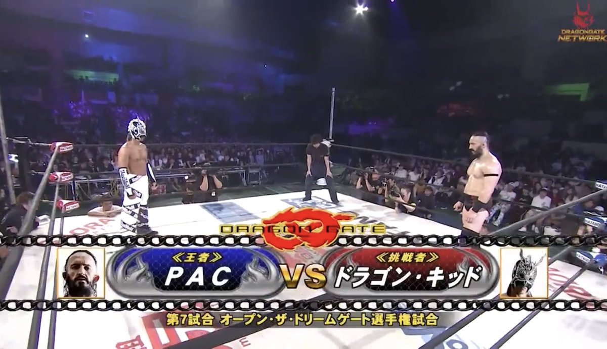 Dragon_Kid_0202's tweet photo. 初めてPACと試合をしたのはドイツだった。

その後、DRAGONGATEに来てくれて、一緒に成長してきた大切な仲間。

PACとの忘れられない試合も沢山ある。

すごく優しくて、本当に紳士でした。

ストイックだけど、柔軟な思考を持つPACという人間を心から尊敬していました。

もう一度試合したかった…

早すぎるよ…PAC