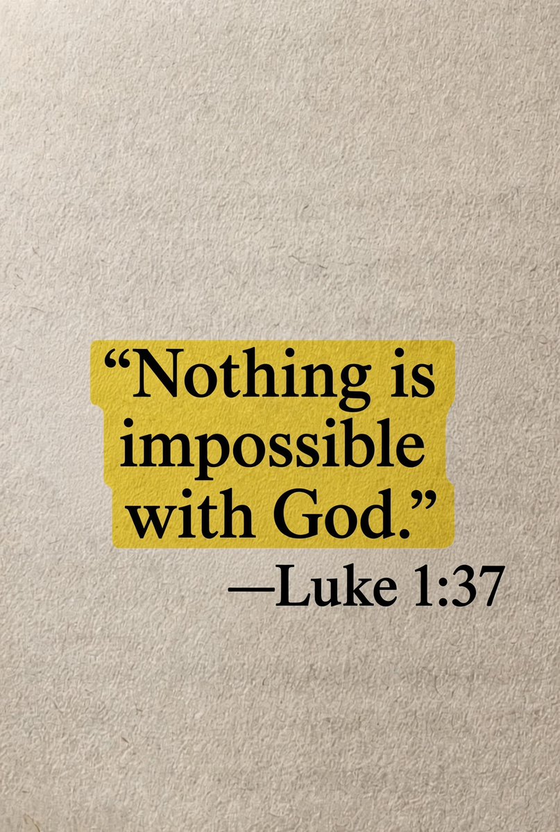 Richard_gh1's tweet photo. Luke 1:37 https://t.co/yFTUdwIFWz