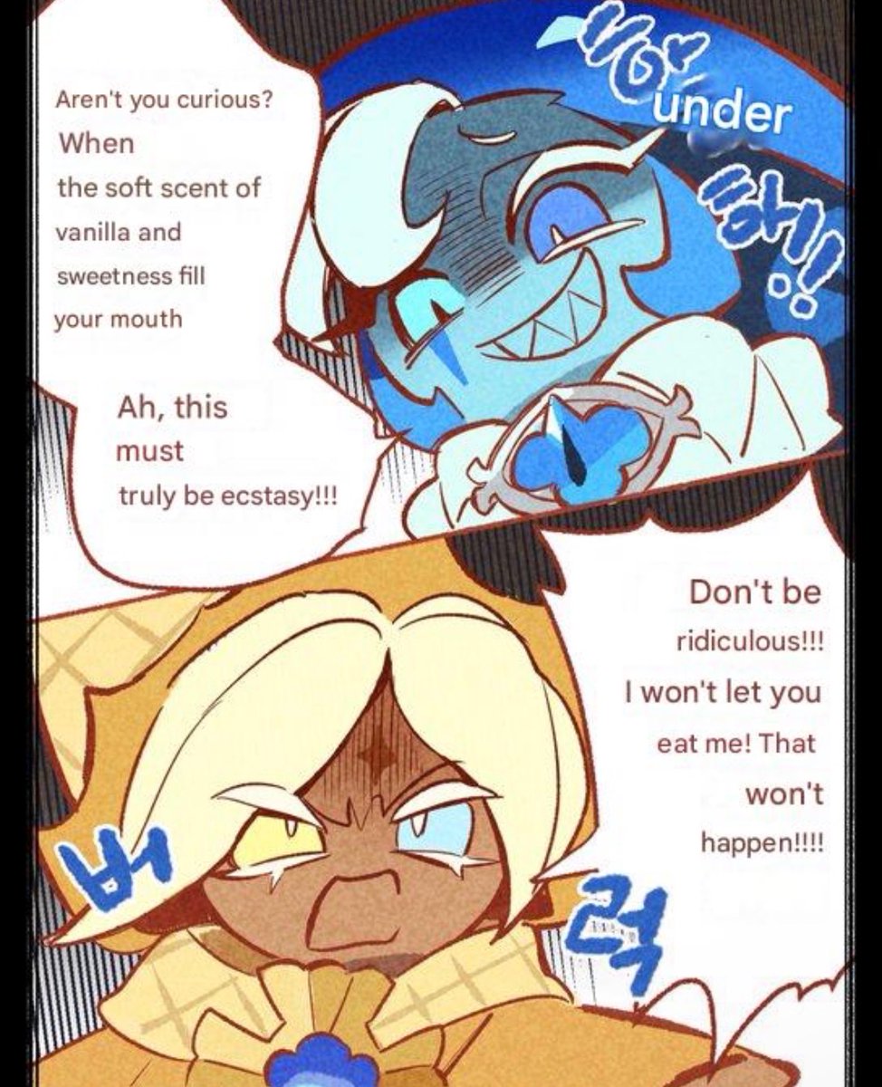 _pinkini_'s tweet photo. I love how the mini comic of the beast and ancient pairings brought in the best and worst out of them. https://t.co/SIcG4nd8W9