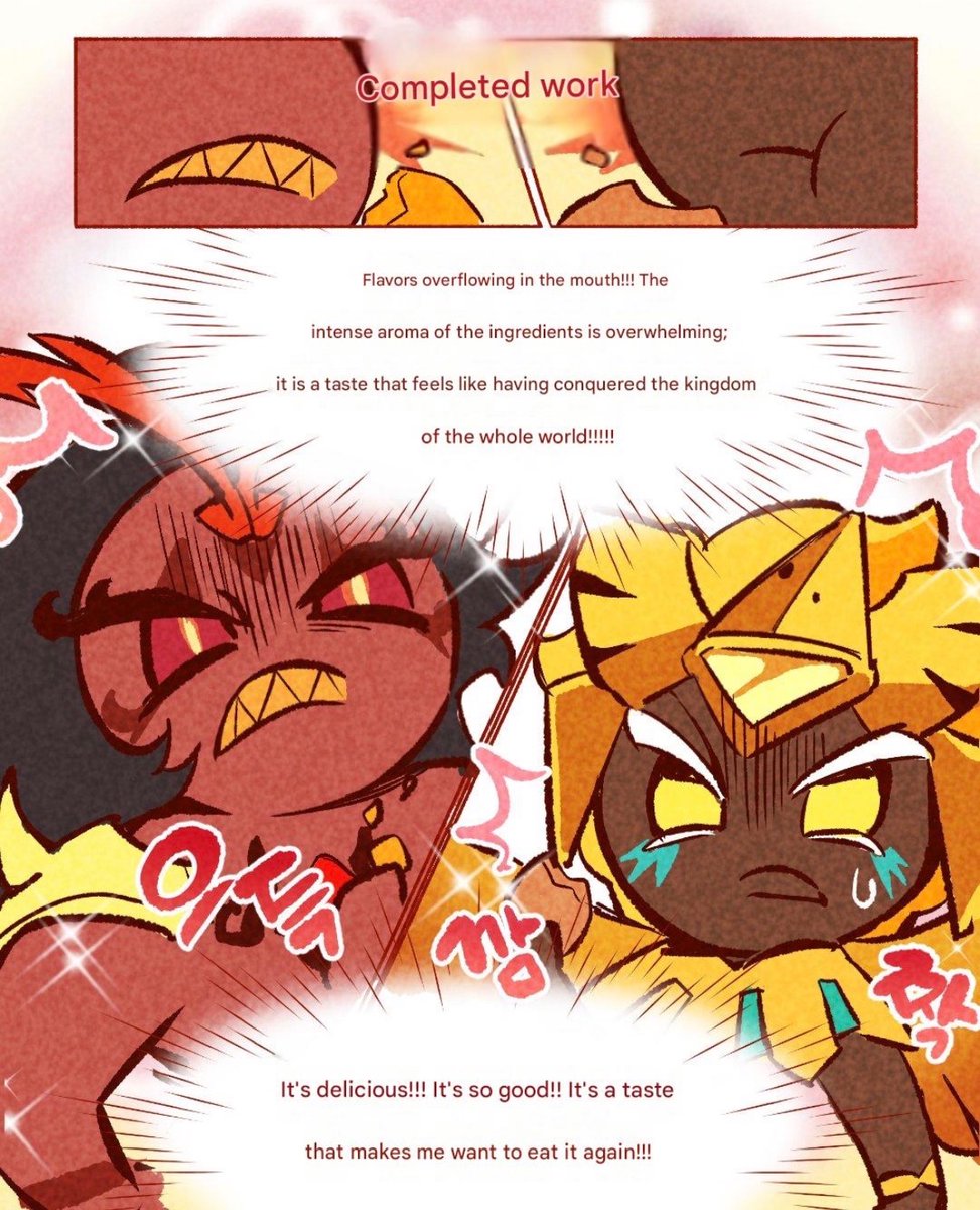 _pinkini_'s tweet photo. I love how the mini comic of the beast and ancient pairings brought in the best and worst out of them. https://t.co/SIcG4nd8W9