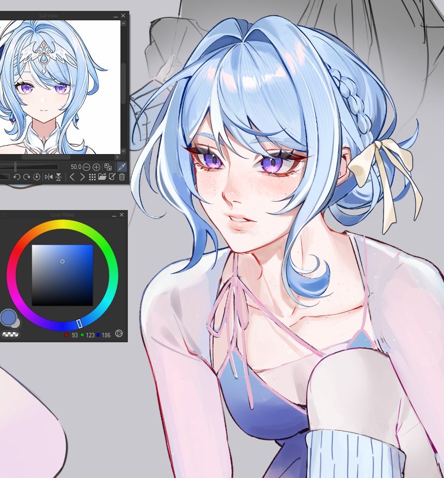 ggelus_'s tweet photo. Odette wip https://t.co/LWX9FcH1S1