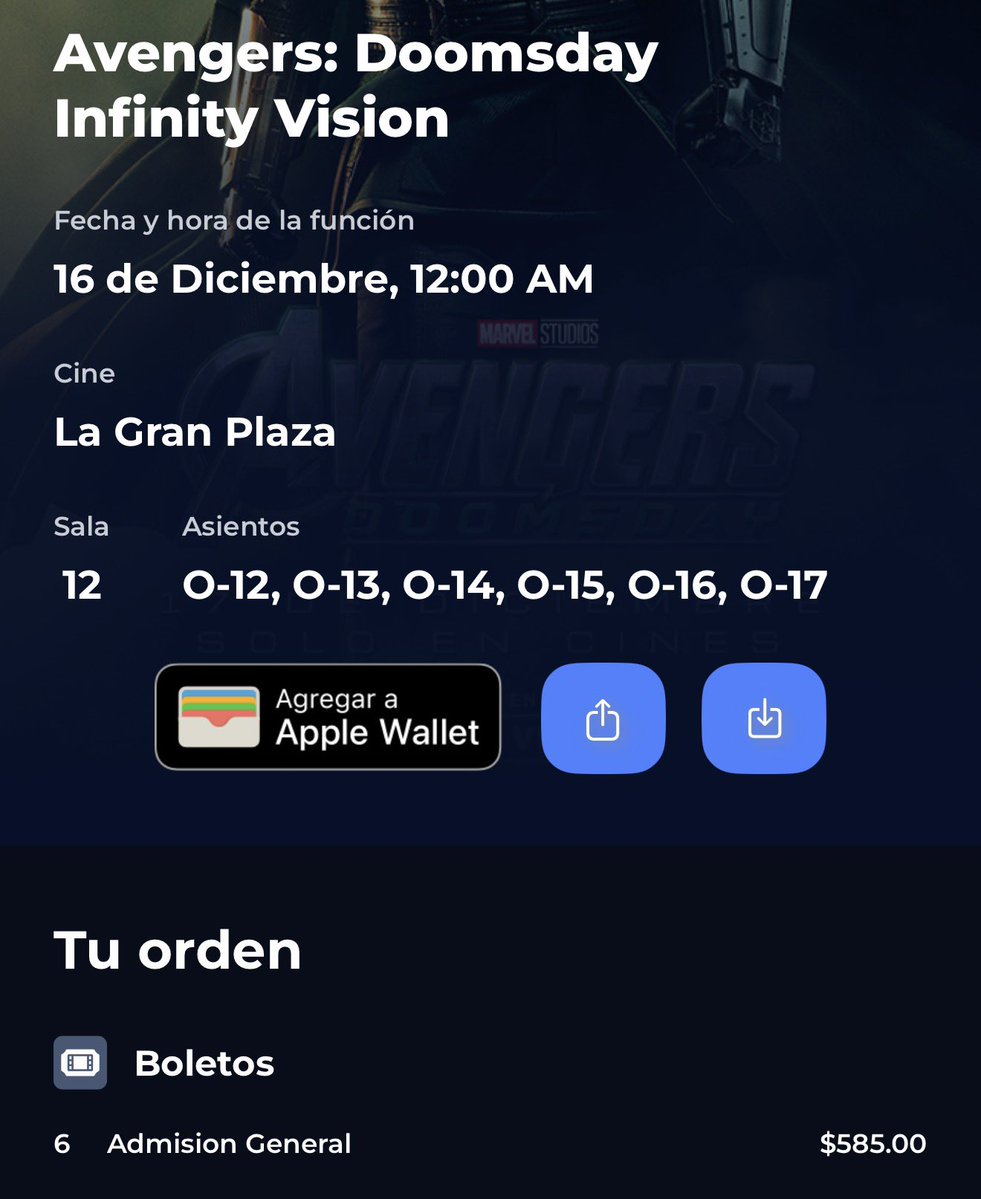 AOgomezv's tweet photo. Te amo tío @Cinepolis #avengers https://t.co/YcRHzLhkvZ