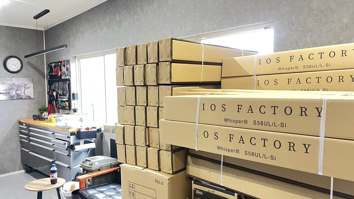 iosfactory's tweet photo. whisper III5.8 入荷。引き続き本日からiOS公式メリカリや
iOS HPオンラインショップ
にて販売致します。
尚トーナメンターの方で
複数本ご注文の方は事前予約を
承りますお気軽にご相談下さい
#iosfactory https://t.co/NPfForSp2F