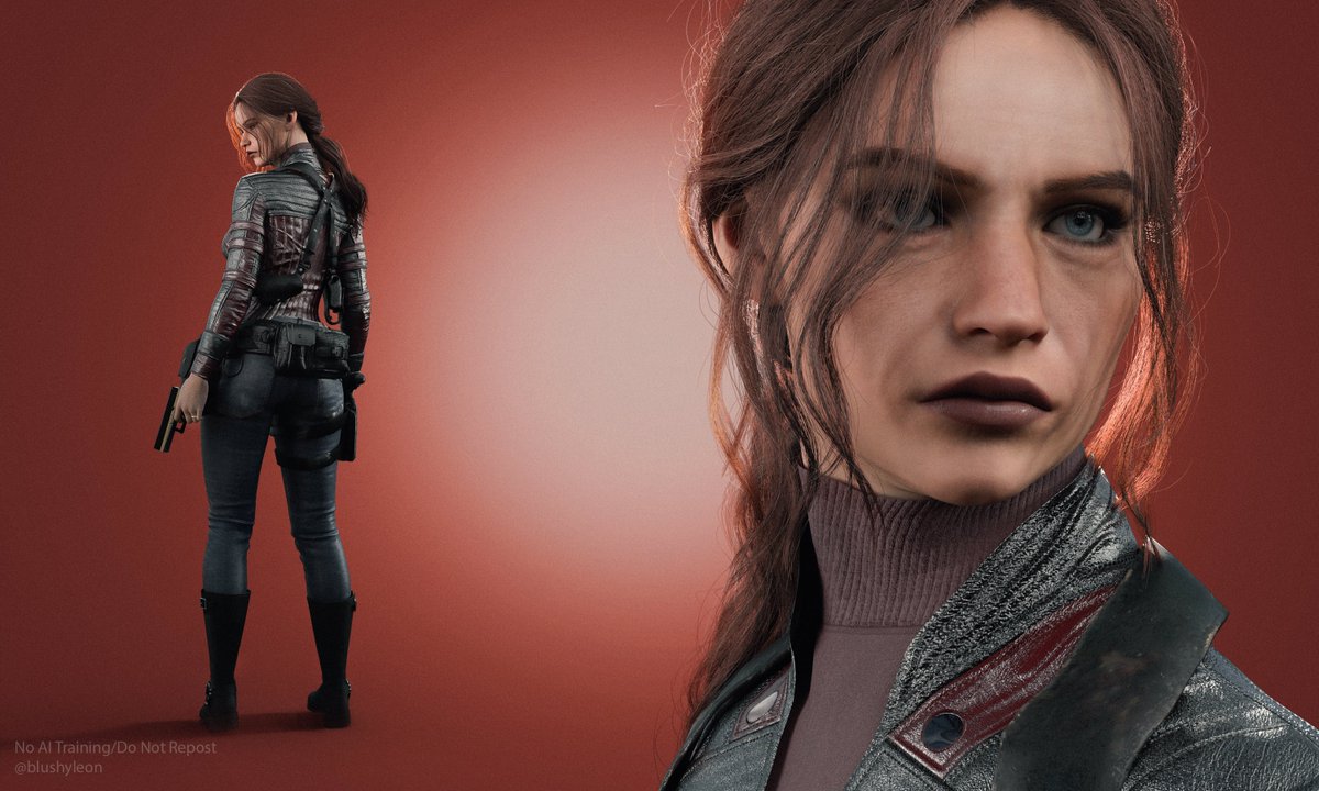 blushyleon's tweet photo. my claire design for RE9🪽

#ResidentEvilㅤ #ClaireRedfield #REBHFun #ResidentEvilRequiem #RE9 https://t.co/eLC43i2TOC