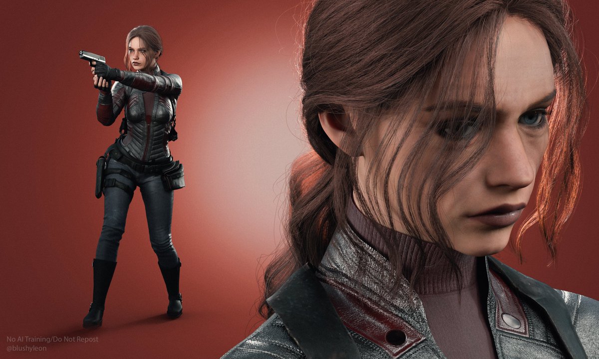 blushyleon's tweet photo. my claire design for RE9🪽

#ResidentEvilㅤ #ClaireRedfield #REBHFun #ResidentEvilRequiem #RE9 https://t.co/eLC43i2TOC